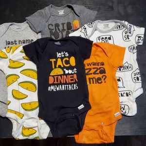 Foodie Onesies